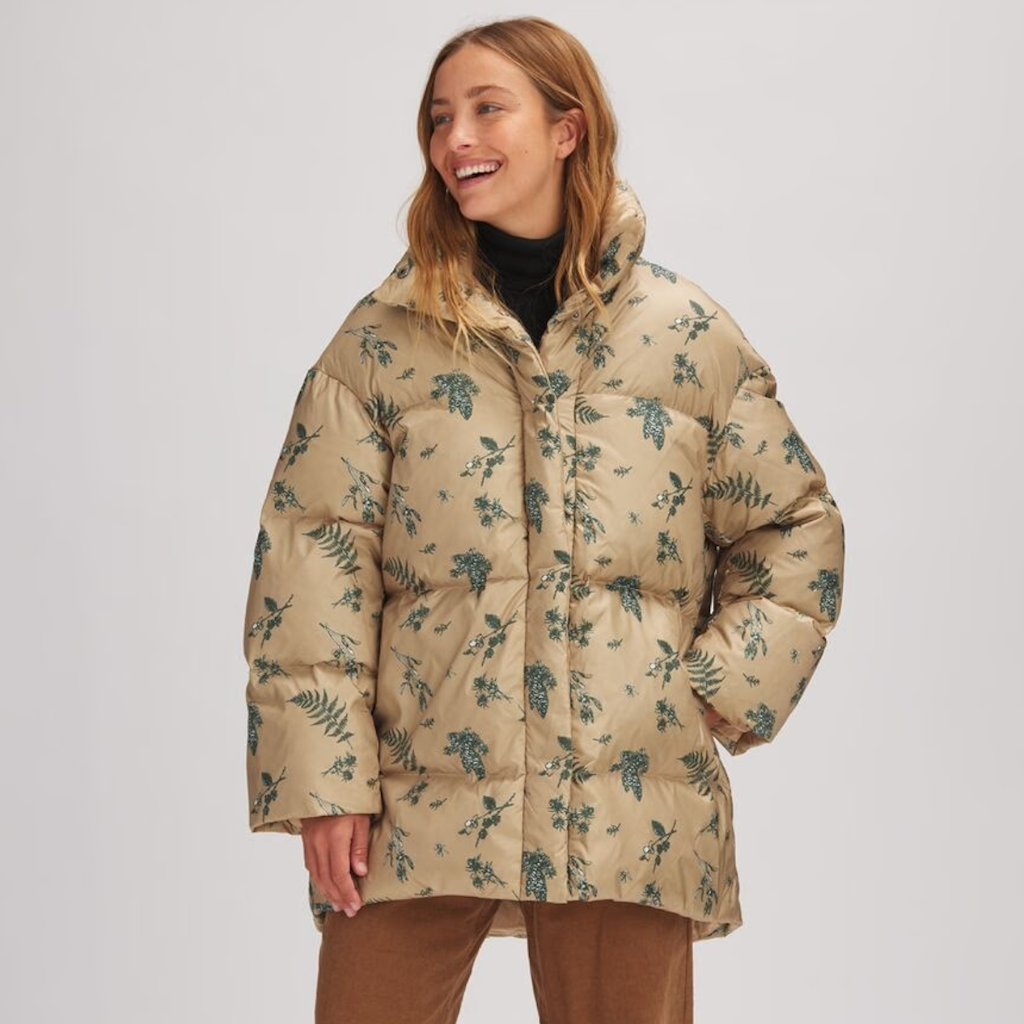 Basin And Range High Neck Down Puffer Printed Jacket